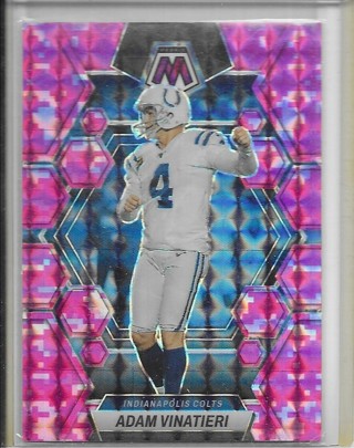 Adam Vinatieri 2023 Mosaic Mosaic Camo Pink #98