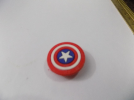 Croc Shoe Charm Capt. America's Shield