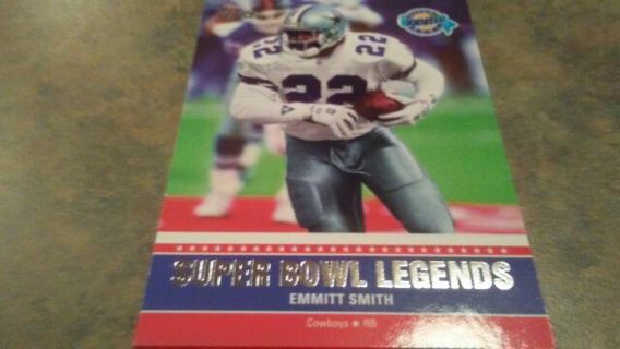 2011 TOPPS SUPER BOWL XXVIII LEGENDS EMMITT SMITH DALLAS COWBOYS FOOTBALL CARD# SBL-XXVIII