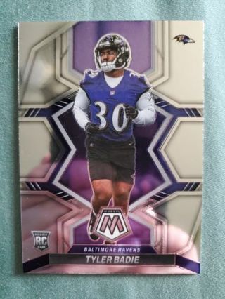 2022 Panini Mosaic Rookie Tyler Badie