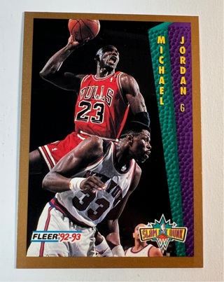 Michael Jordan 92-93 Fleer Slam Dunk