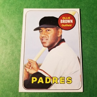 1969 - TOPPS BASEBALL CARD  NO. 149 - OLLIE BROWN - PADRES