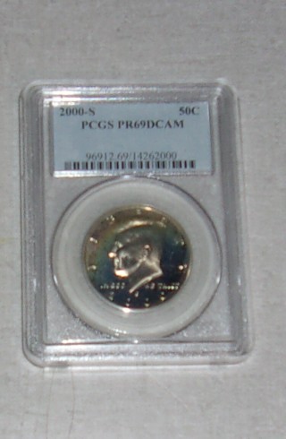 2000-S PCGS PR69 Kennedy Half Dollar