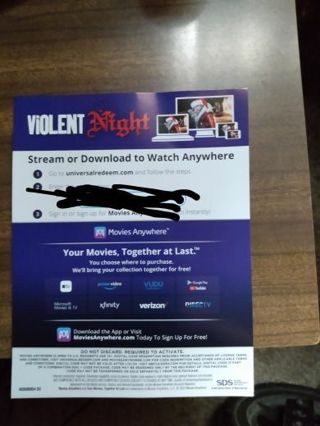 Violent Night digital download