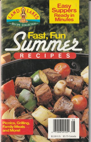 Soft Covered Recipe Book: Land O Lakes: Fast, Fun Summer Recipes