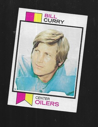 1973 TOPPS BILL CURRY #43