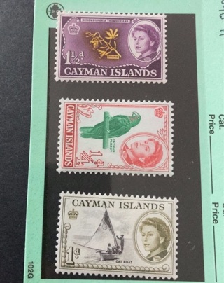 MNH CAYMAN ISLAND STAMPS 