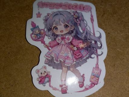 Adorable nice one sticker no refunds regular mail only Very nice quality!