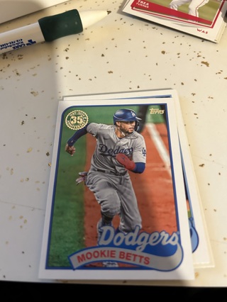 2024 topps 35th anniversary mookie betts