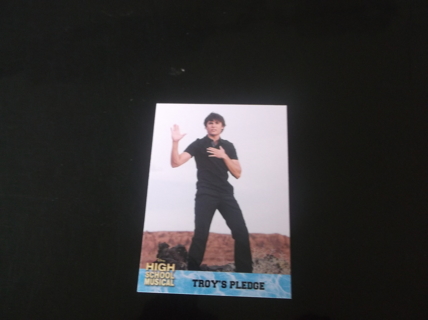 2008  topps   High School Musical Expanded Edition   Troy's Pledge   card  #  42