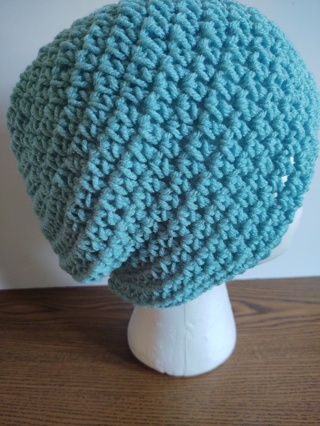 Hand Crocheted Slouch Hat 