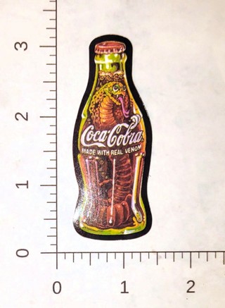 Coca Cobra Funny Snack Vinyl Decal Sticker- Laptop- Craft - Scrapbook