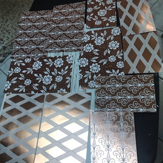 Scrapbook Metallic Copper Paper Crafts Lot Card Making, free mail