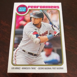 2023 Topps Heritage - New Age Performers #NA-20 Luis Arraez