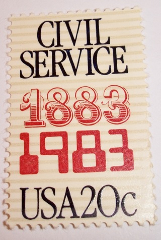 Scott #2053, Civil Service, One Useable 20¢ US Postage Stamp