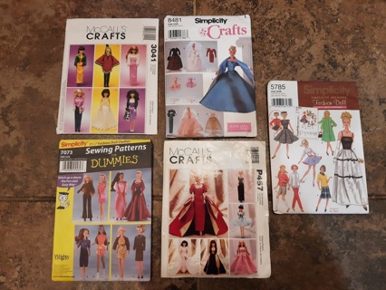 Barbie Doll Clothes Patterns