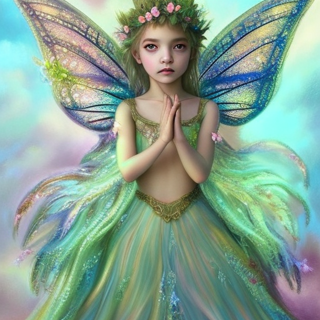 Listia Digital Collectible: Sparrow Rainbowweb Fairy