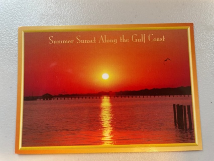 Summer Sunset, Guld Coast Postcard