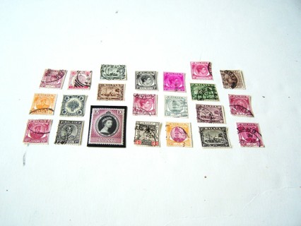 Malaya Postage Stamps used set of 22