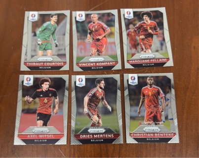 2016 Panini Prizm euro soccer lot