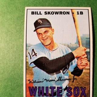 1967 - TOPPS BASEBALL CARD NO. 357 - BILL SKOWRON - WHITE SOX