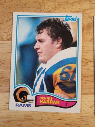 82 Topps Dennis Harrah #378