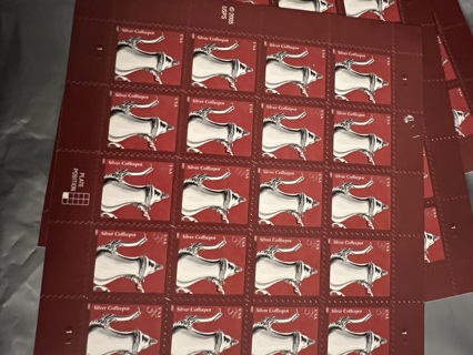 Fifteen (0.03) Silver Coffeepot Stamps New and Unused! --Free To Highest Bidder—