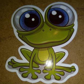 Cartoon big Cute new vinyl sticker no refunds regular mail only Very nice