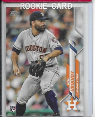 Jose Urquidy 2020 Topps #310 Rookie Card