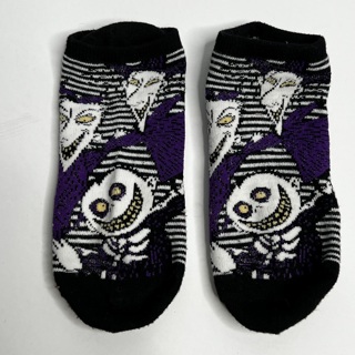 NBC Towns People Black & White Socks Nightmare Before Christmas 