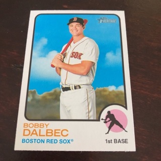 2022 Topps Heritage - [Base] #244 Bobby Dalbec