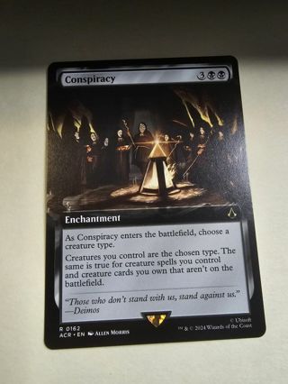 Magic the gathering mtg Conspiracy borderless rare card Assassins Creed