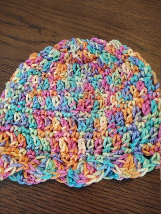 Hand Crocheted Baby Hat