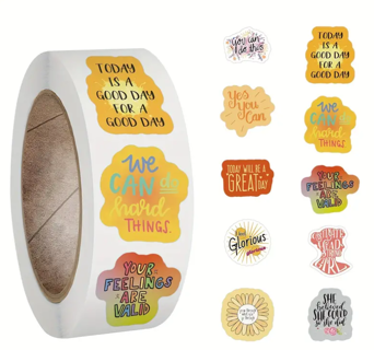 100 Positive Quote Stickers