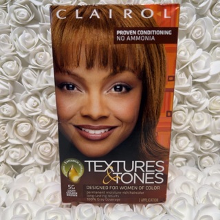 Clairol Textures & Tones Kit #5G Light Golden Brown