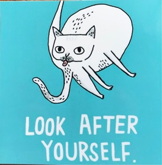 Look after yourself! - 3 x 3” MAGNET - GIN ONLY