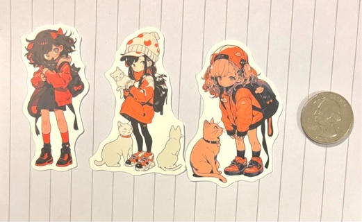 3 pc stickers