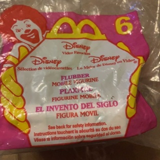Vintage 1998 McDonald’s Disney video favorites flubber