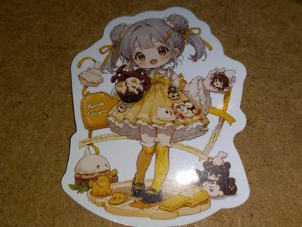 Anime Cute nice 1⃣ vinyl sticker no refunds regular mail only Very nice quality!