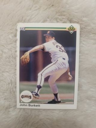 JOHN BURKETT SPORTS CARD PLUS 2 MYSTERY CARDS