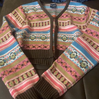 Girls crop sweater size 10/12 