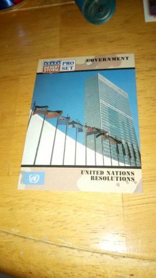 United Nations Resolutions