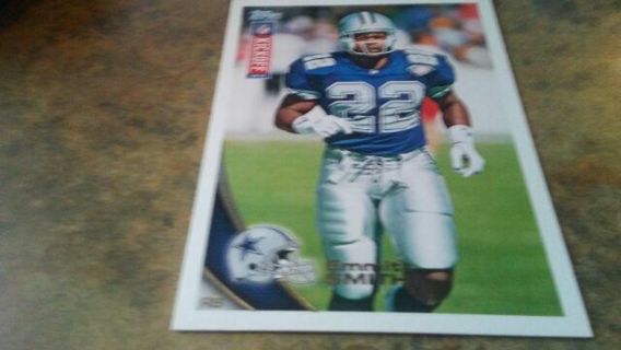 2012 TOPPS KICKOFF EMMITT SMITH DALLAS COWBOYS FOOTBALL CARD# 40 HALL OF FAMER