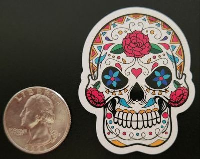 Sugar Skull Sticker