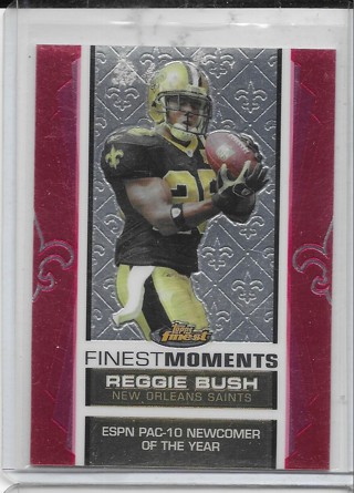 Reggie Bush 2007 Finest Finest Moments #RB3 /899