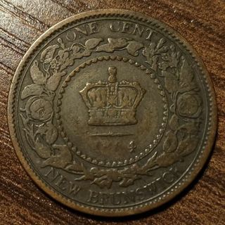 1864 New Brunswick One Cent