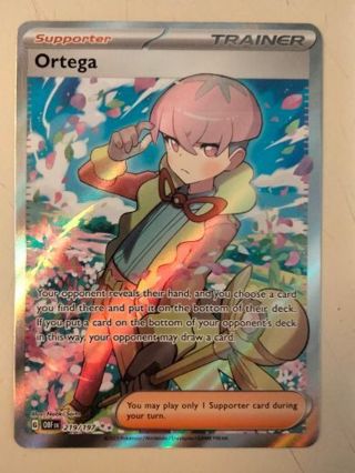 Ortega 219/197 double rare holo nm pokemon