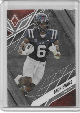 Zack Evans 2023 Chronicles Draft Phoenix #19 Rookie Card