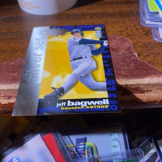 1995 upper deck coll choice you crash the game silver series Jeff bagwell baseball card 