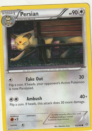 Pokemon Card: Persian